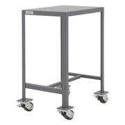 Durham Mobile MT Workbench, 18 x 24, Top Shelf Only, 14 Gauge Steel, 2000 lbs. Capacity, Gray