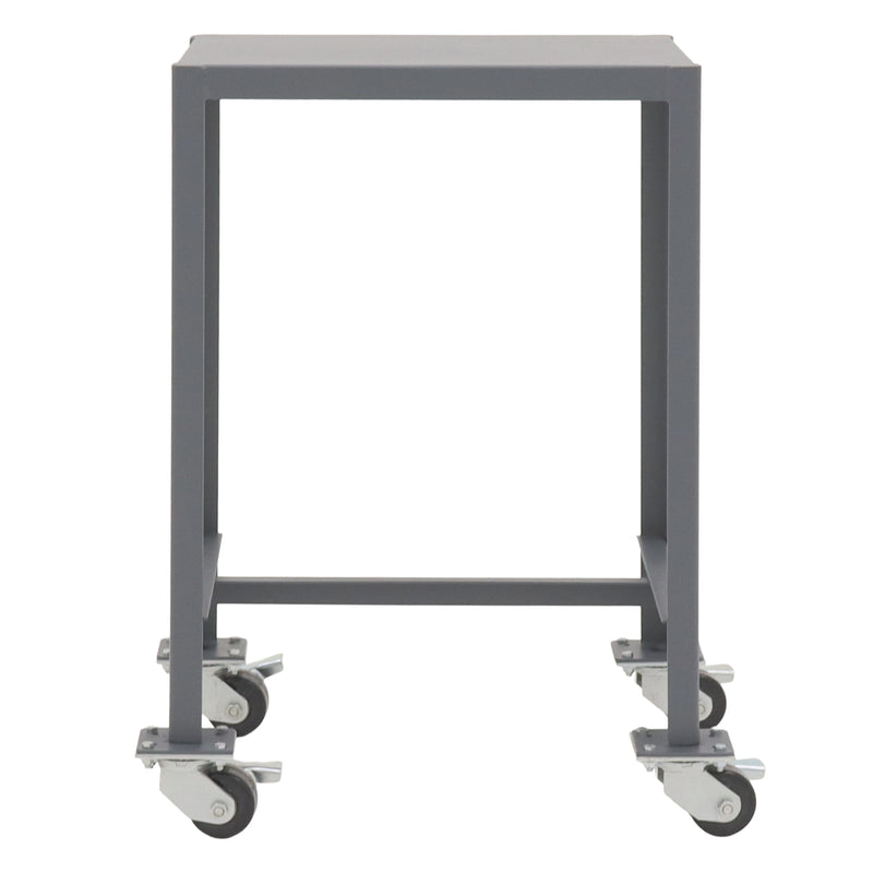 Durham Mobile MT Workbench, 18 x 24, Top Shelf Only, 14 Gauge Steel, 2000 lbs. Capacity, Gray