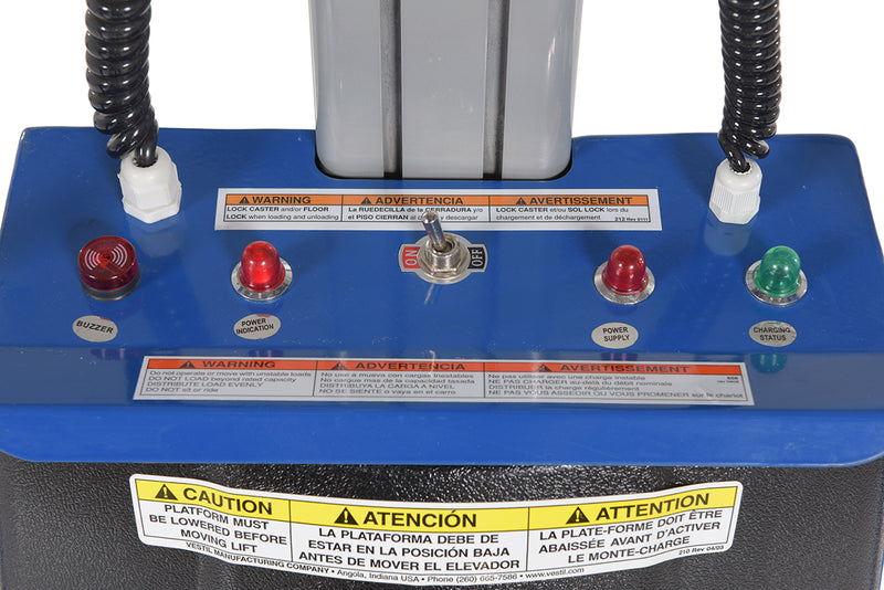 Vestil Manual & DC Work Positioners (MWP)