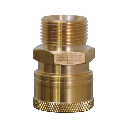 Male M22 x 3/8" MNPT Brass Coupler BE Power Equipment