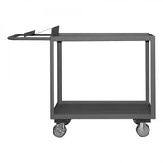 Durham Order Picking Cart With 5" x 1-1/4" Polyurethane Casters