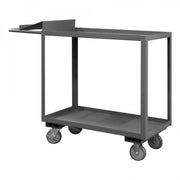 Durham Order Picking Cart With 5" x 1-1/4" Polyurethane Casters