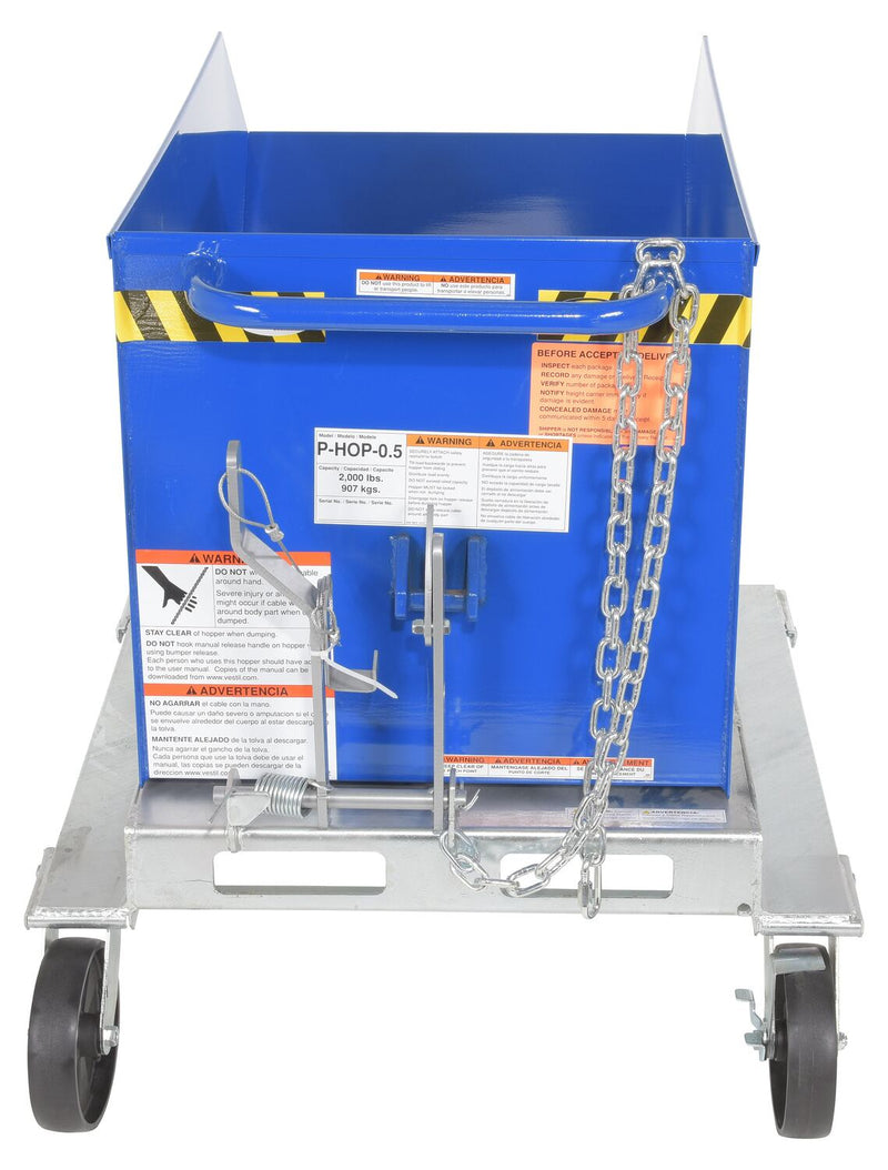 Vestil Portable Steel Hoppers