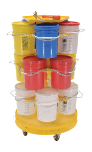 Vestil Pail Carousel Racks
