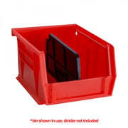 Durham Plastic, Hook-On-Bin, 4 X 5 X 3, Red (Pack of 24)