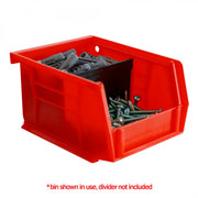 Durham Plastic, Hook-On-Bin, 4 X 5 X 3, Red (Pack of 24)