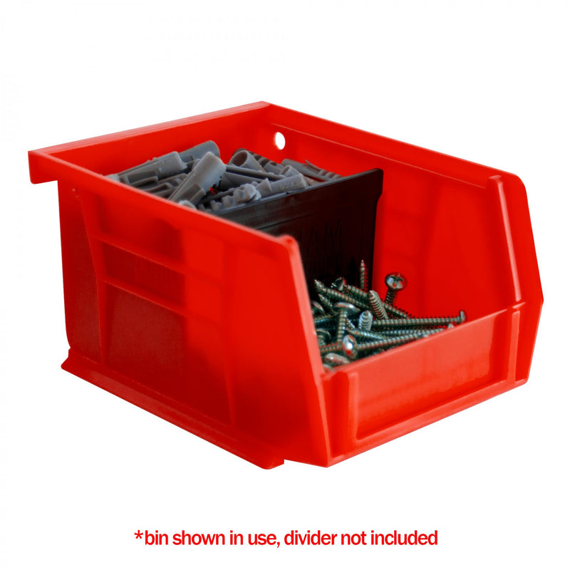 Durham Plastic, Hook-On-Bin, 4 X 5 X 3, Red (Pack of 24)