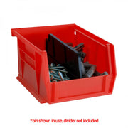 Durham Plastic, Hook-On-Bin, 4 X 5 X 3, Red (Pack of 24)