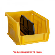Durham Plastic, Hook-On-Bin, 4 X 5 X 3, Yellow (Pack of 24)