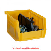Durham Plastic, Hook-On-Bin, 4 X 5 X 3, Yellow (Pack of 24)
