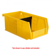 Durham Plastic, Hook-On-Bin, 4 X 7 X 3, Yellow (Pack of 24)