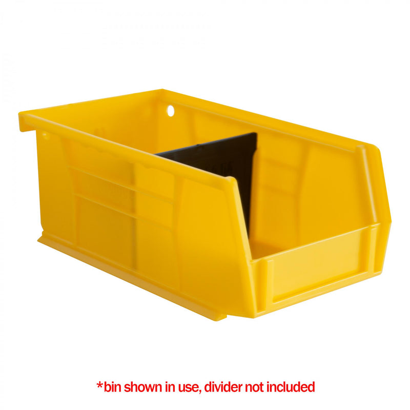 Durham Plastic, Hook-On-Bin, 4 X 7 X 3, Yellow (Pack of 24)