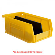 Durham Plastic, Hook-On-Bin, 4 X 7 X 3, Yellow (Pack of 24)