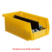 Durham Plastic, Hook-On-Bin, 4 X 7 X 3, Yellow (Pack of 24)