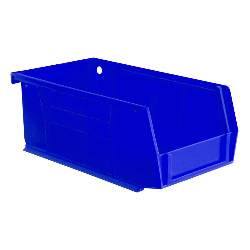 Durham Plastic, Hook-On-Bin, 4 X 7 X 3, Blue (Pack of 24)