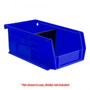 Durham Plastic, Hook-On-Bin, 4 X 7 X 3, Blue (Pack of 24)