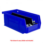 Durham Plastic, Hook-On-Bin, 4 X 7 X 3, Blue (Pack of 24)
