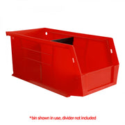 Durham Plastic, Hook-On-Bin, 6 X 11 X 5, Red (Pack of 12)