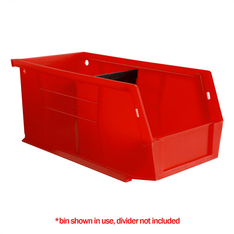 Durham Plastic, Hook-On-Bin, 6 X 11 X 5, Red (Pack of 12)