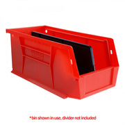 Durham Plastic, Hook-On-Bin, 6 X 11 X 5, Red (Pack of 12)