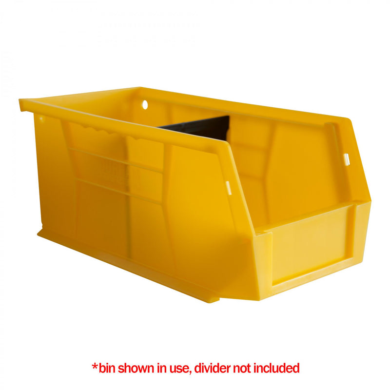 Durham Plastic, Hook-On-Bin, 6 X 11 X 5, Yellow (Pack of 12)