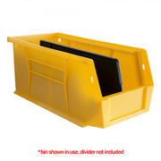 Durham Plastic, Hook-On-Bin, 6 X 11 X 5, Yellow (Pack of 12)