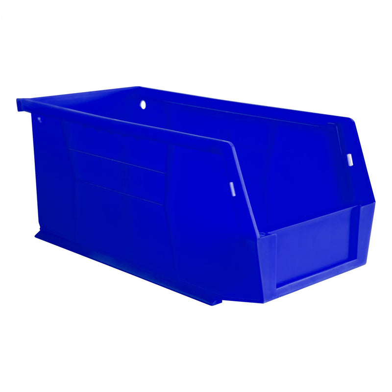 Durham Plastic, Hook-On-Bin, 6 X 11 X 5, Blue (Pack of 12)