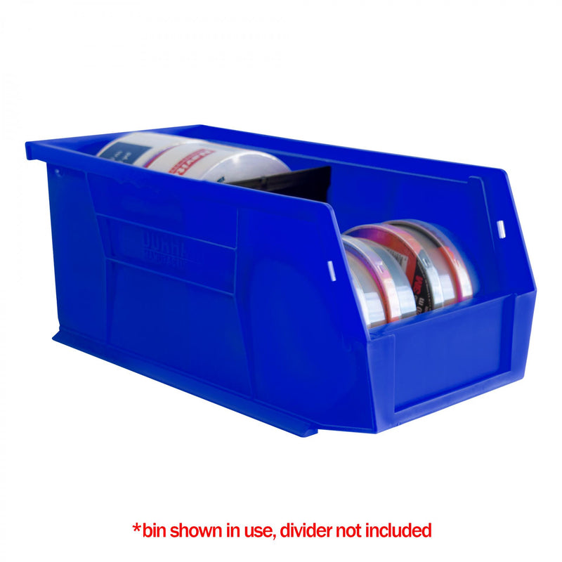 Durham Plastic, Hook-On-Bin, 6 X 11 X 5, Blue (Pack of 12)