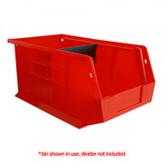 Durham Plastic, Hook-On-Bin, 8 X 15 X 7, Red (Pack of 12)