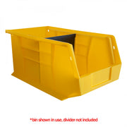 Durham Plastic, Hook-On-Bin, 8 X 15 X 7, Yellow (Pack of 12)