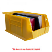 Durham Plastic, Hook-On-Bin, 8 X 15 X 7, Yellow (Pack of 12)