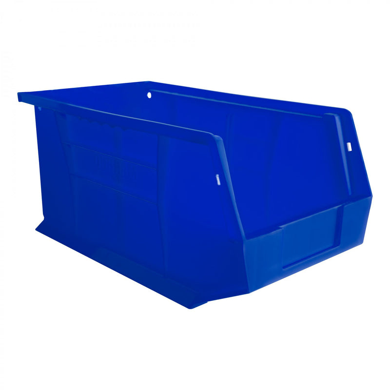 Durham Plastic, Hook-On-Bin, 8 X 15 X 7, Blue (Pack of 12)