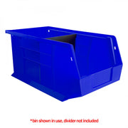 Durham Plastic, Hook-On-Bin, 8 X 15 X 7, Blue (Pack of 12)