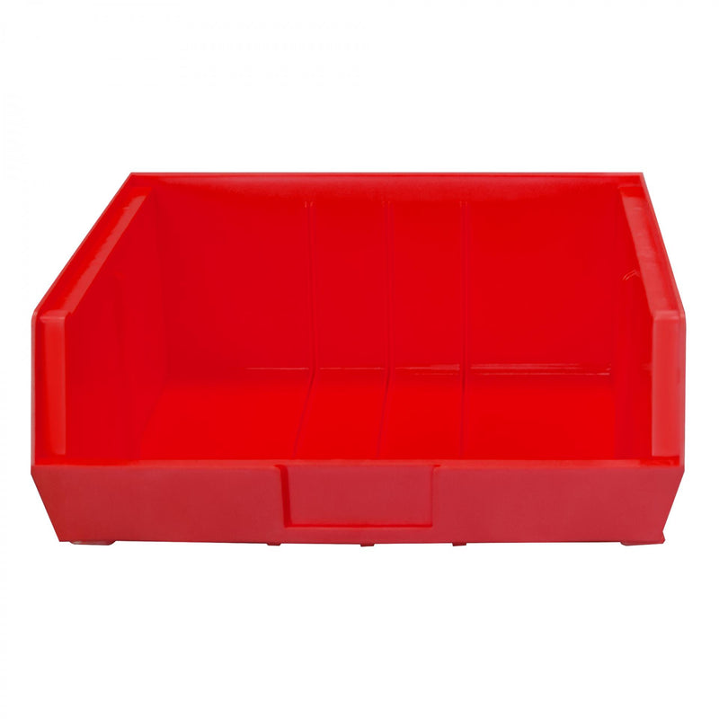 Durham Plastic, Hook-On-Bin, 16 X 15 X 7, Red (Pack of 6)