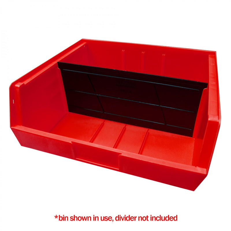 Durham Plastic, Hook-On-Bin, 16 X 15 X 7, Red (Pack of 6)
