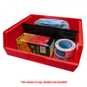 Durham Plastic, Hook-On-Bin, 16 X 15 X 7, Red (Pack of 6)