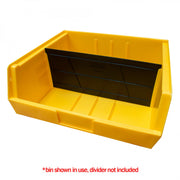Durham Plastic, Hook-On-Bin, 16 X 15 X 7, Yellow (Pack of 6)