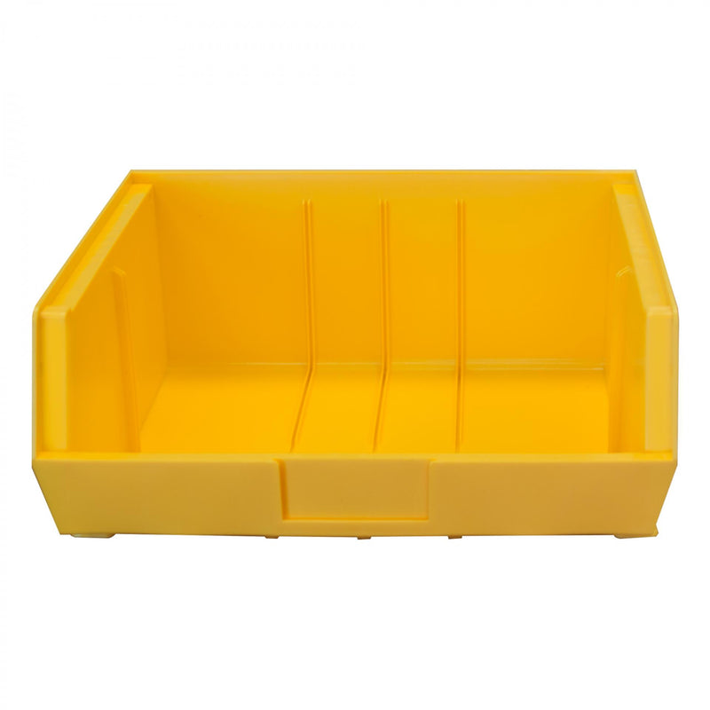 Durham Plastic, Hook-On-Bin, 16 X 15 X 7, Yellow (Pack of 6)