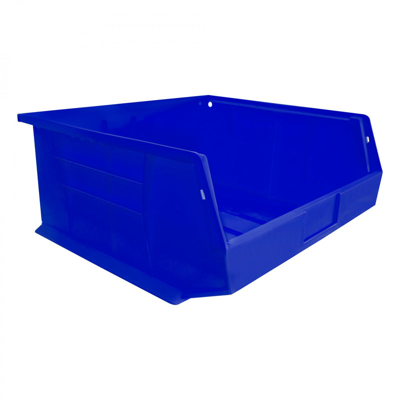 Durham Plastic, Hook-On-Bin, 16 X 15 X 7, Blue (Pack of 6)