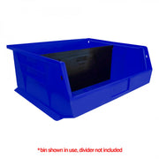Durham Plastic, Hook-On-Bin, 16 X 15 X 7, Blue (Pack of 6)