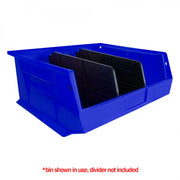 Durham Plastic, Hook-On-Bin, 16 X 15 X 7, Blue (Pack of 6)
