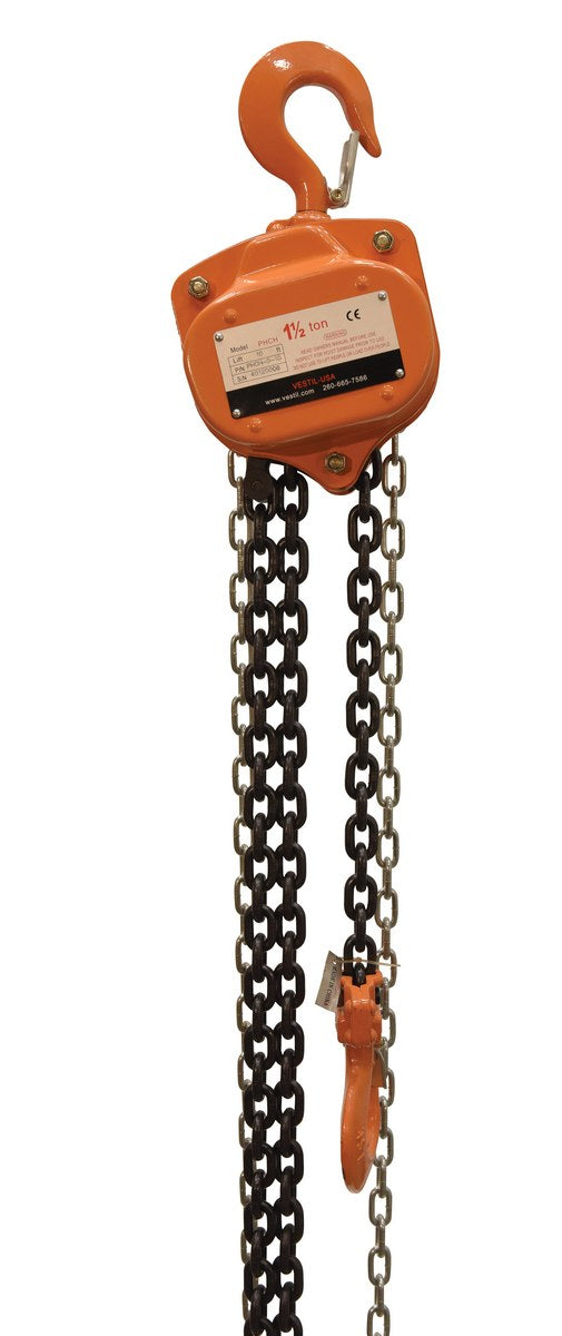 Vestil Professional Hand Chain Hoists (PHCH)