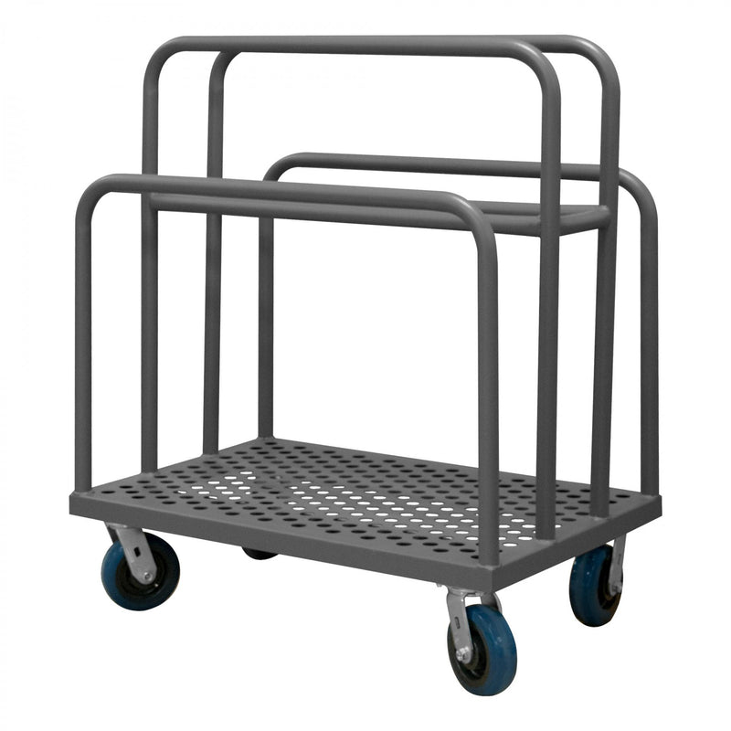 Durham Panel Moving Truck With 6" x 2" Polyurethane Casters, (4) Swivel