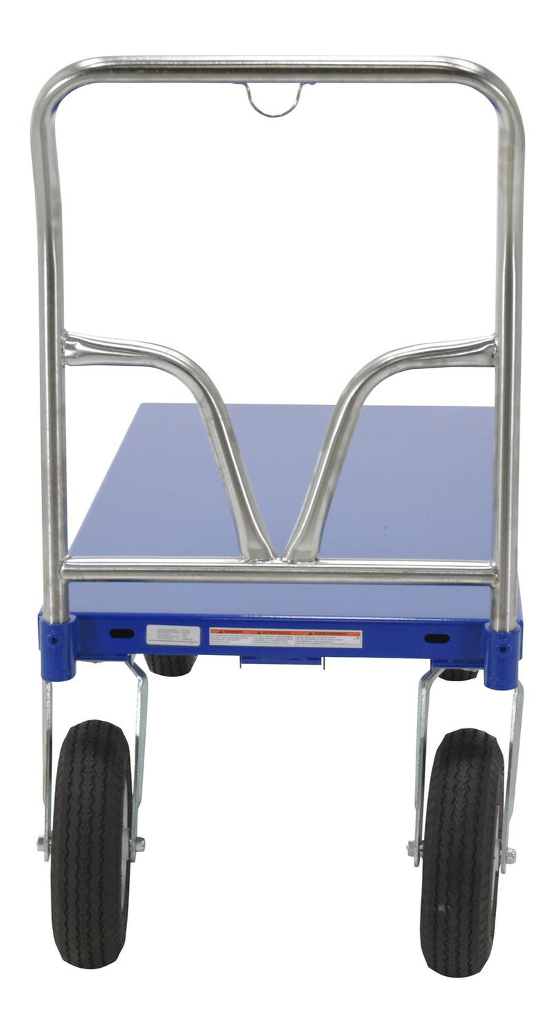 Vestil Pneumatic Tire Steel Platform Trucks (PNU)