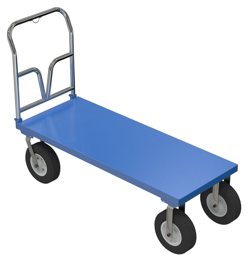 Vestil Pneumatic Tire Steel Platform Trucks (PNU)