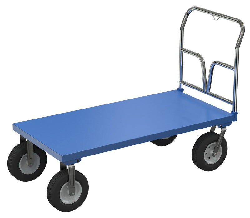 Vestil Pneumatic Tire Steel Platform Trucks (PNU)