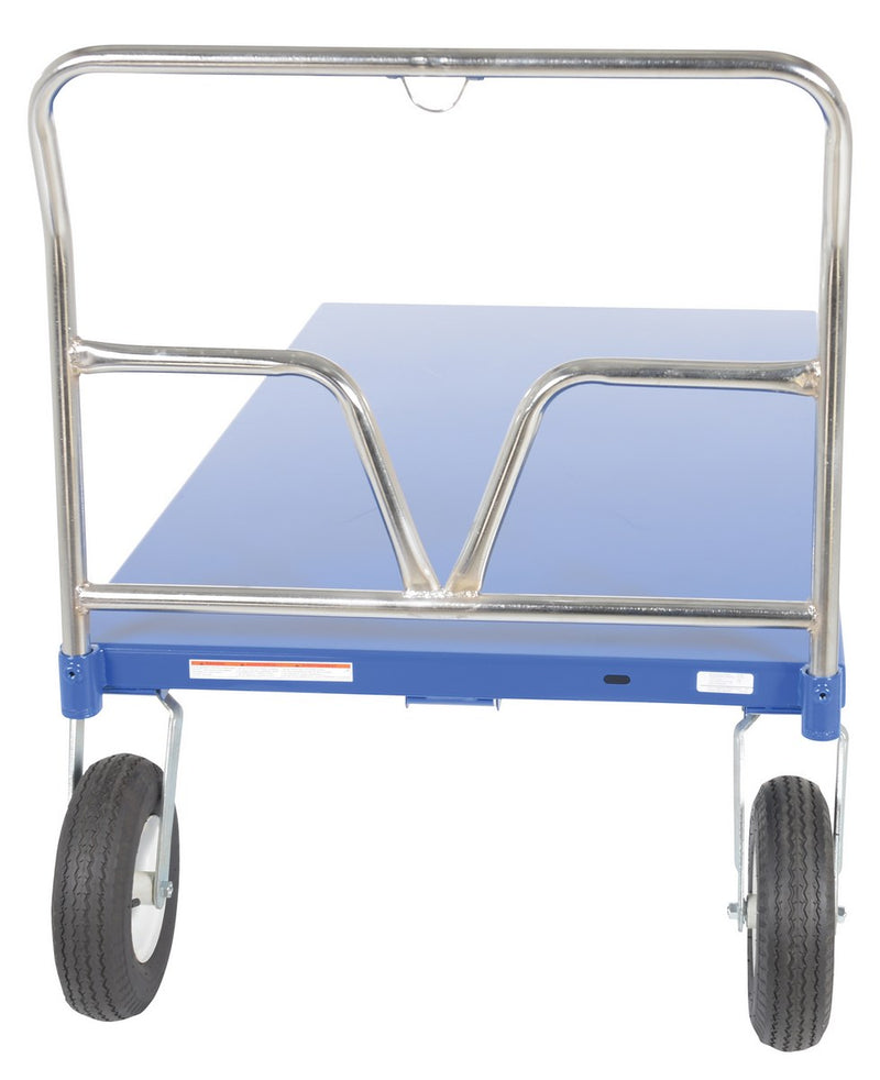 Vestil Pneumatic Tire Steel Platform Trucks (PNU)