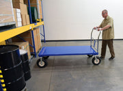 Vestil Pneumatic Tire Steel Platform Trucks (PNU)