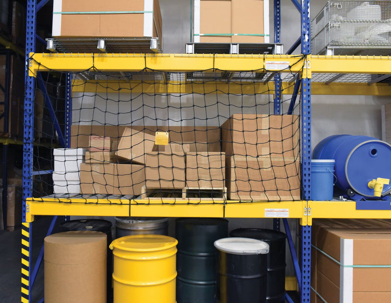 Vestil Nylon Pallet Rack Netting (PRN)