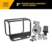PUMP ASSY 3" W/FRAME BE Power Equipment